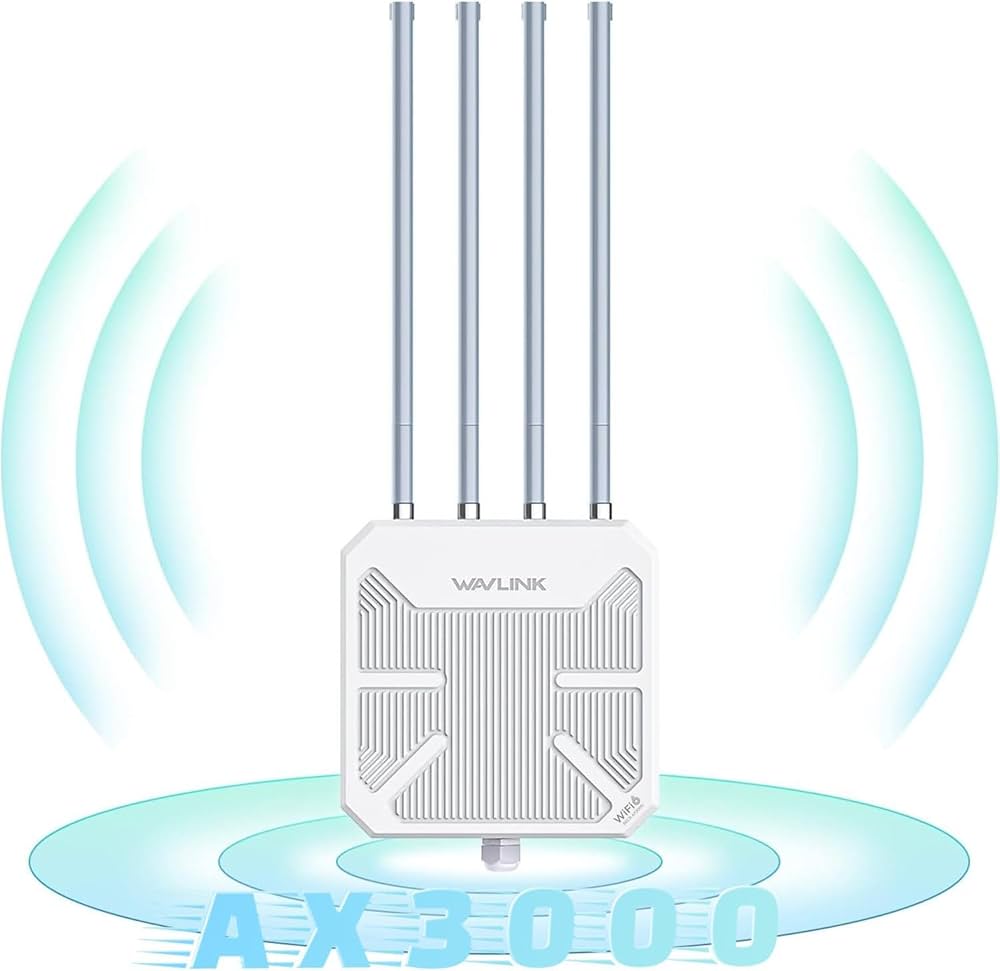 ほぼ未使用！【超強力！屋外ルーター】WAVLINK WiFi6 AX3000 楽天市場】【屋外ルーター専門企業】WAVLINK WiFi6 AX3000 屋外